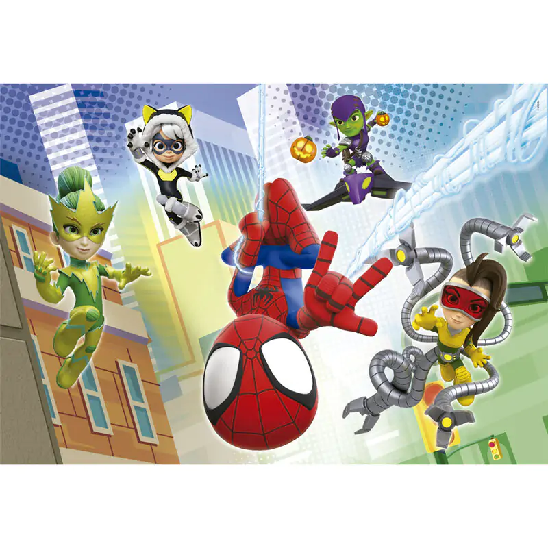 Marvel Spidey and His Amazing Friends puzzle 2x60 piese poza produsului