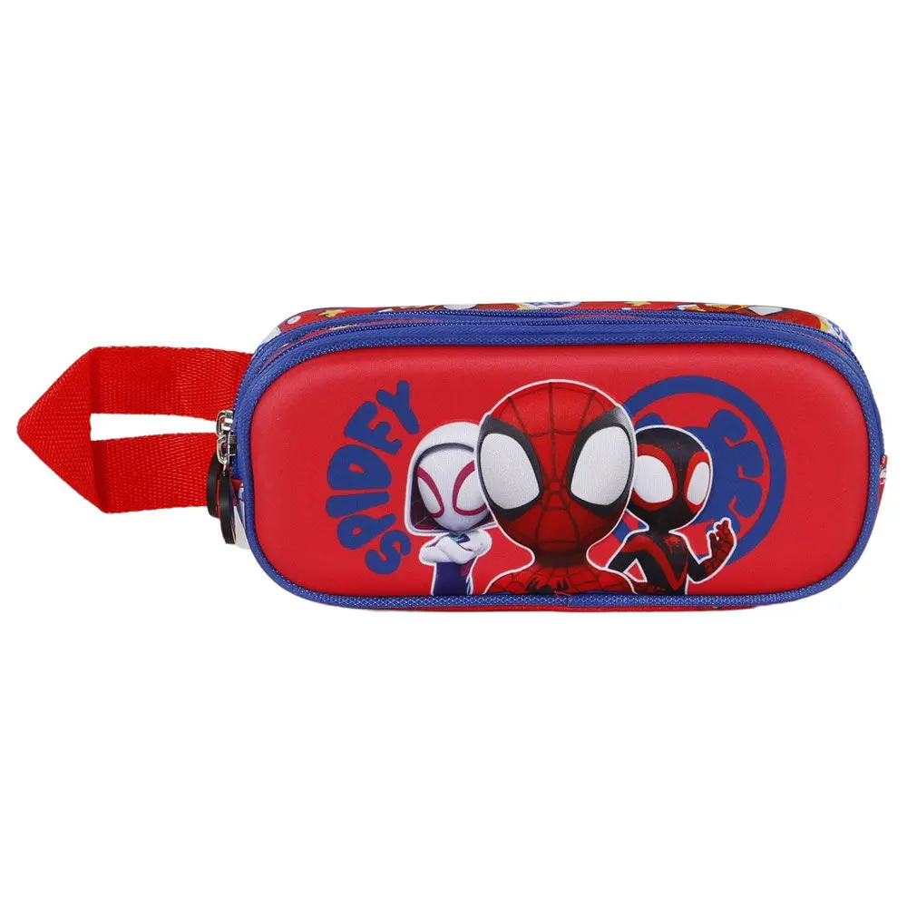 Marvel Spidey Spider-Man Gang 3D etui dublu pentru creioane poza produsului