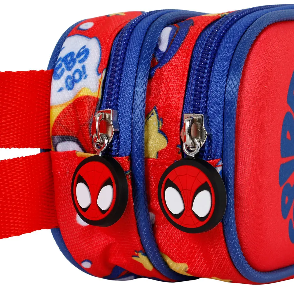 Marvel Spidey Spider-Man Gang 3D etui dublu pentru creioane poza produsului