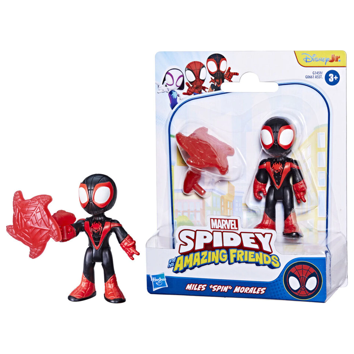 Marvel Spidey Miles Spin Morales figurina 7cm poza produsului