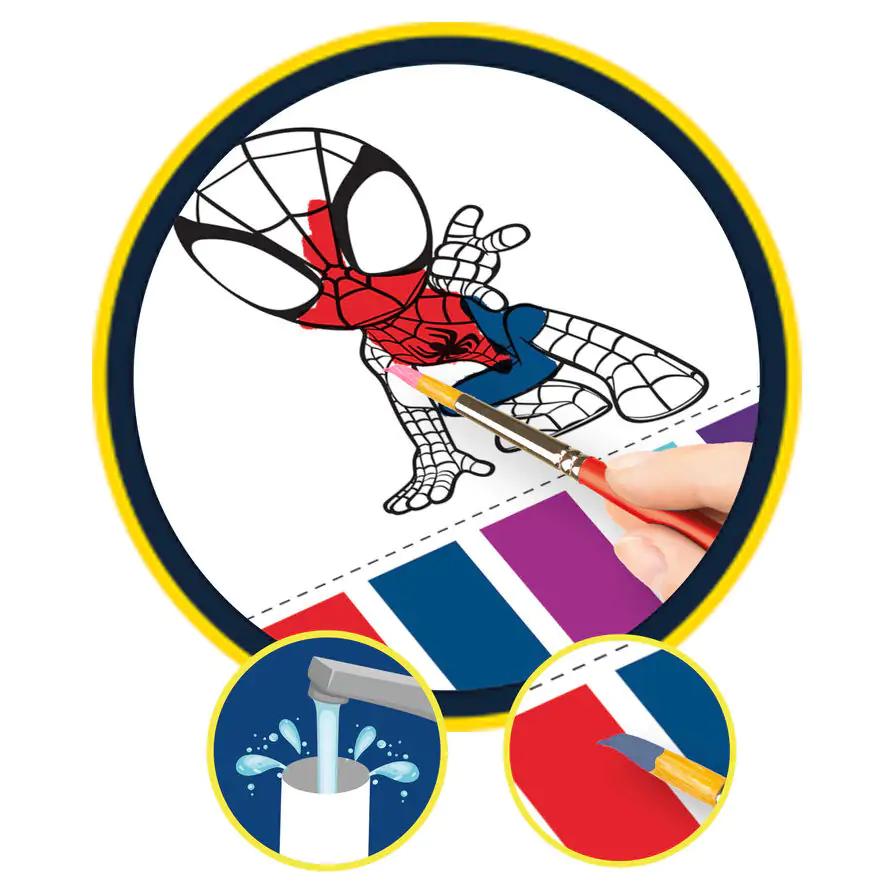 Marvel Spidey roll & go stație de colorat poza produsului