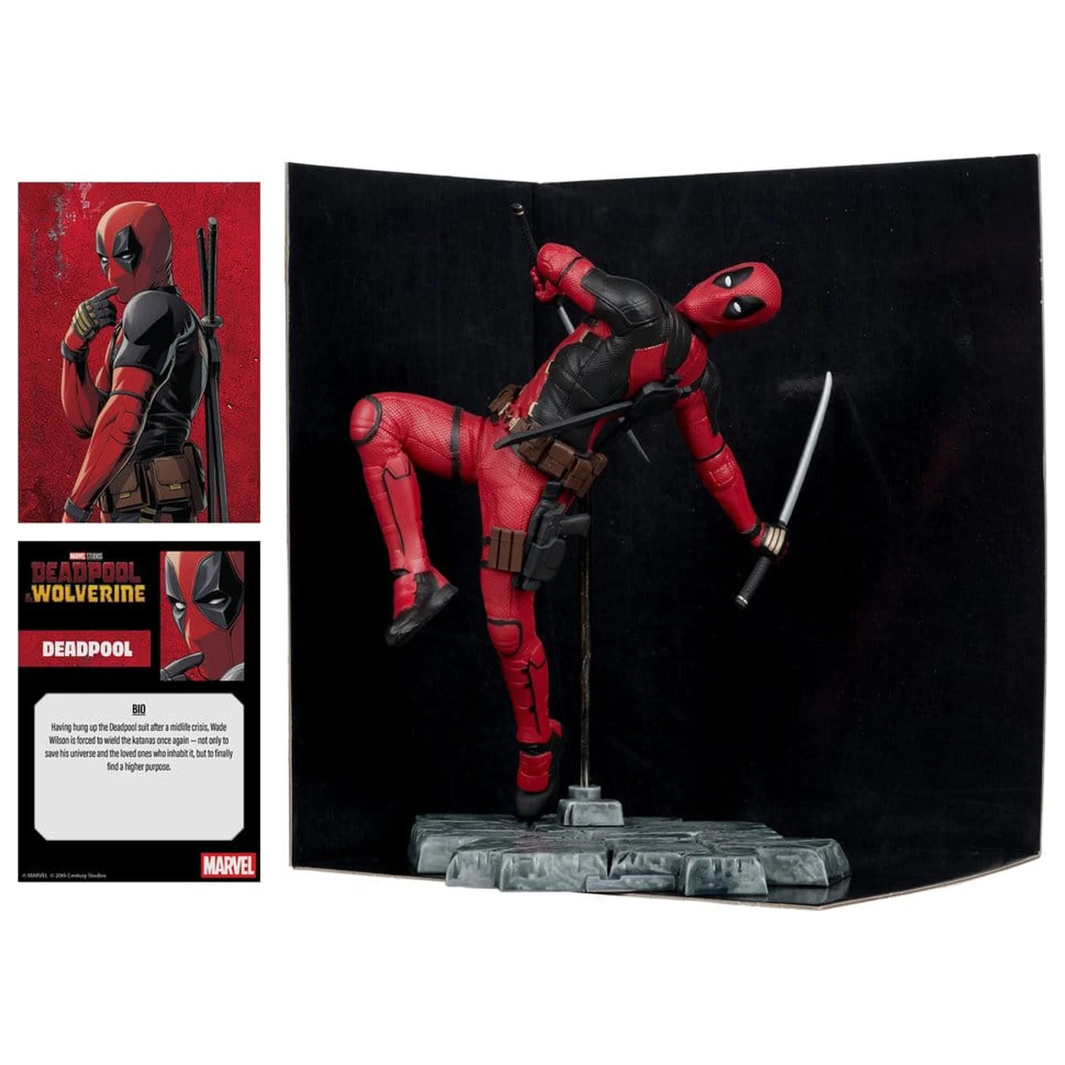 Statuie Marvel Studios 1/10 Deadpool (Deadpool & Wolverine) (Gold Label) 17 cm poza produsului