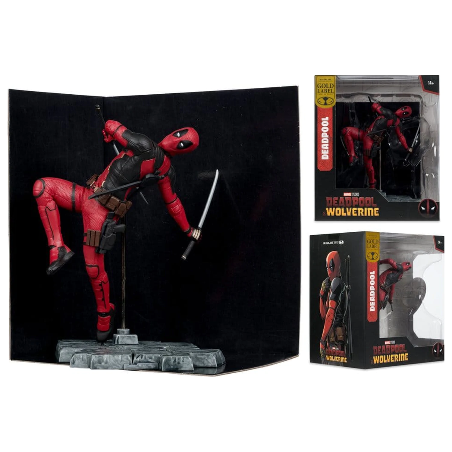 Statuie Marvel Studios 1/10 Deadpool (Deadpool & Wolverine) (Gold Label) 17 cm poza produsului