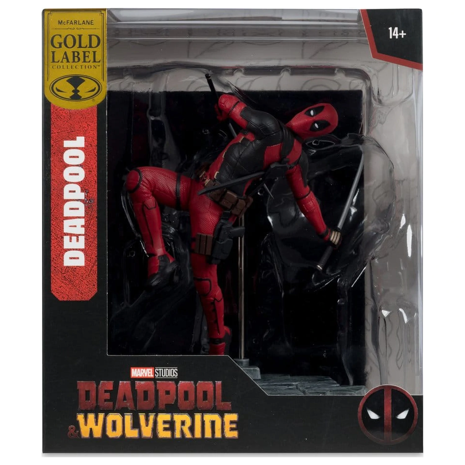 Statuie Marvel Studios 1/10 Deadpool (Deadpool & Wolverine) (Gold Label) 17 cm poza produsului