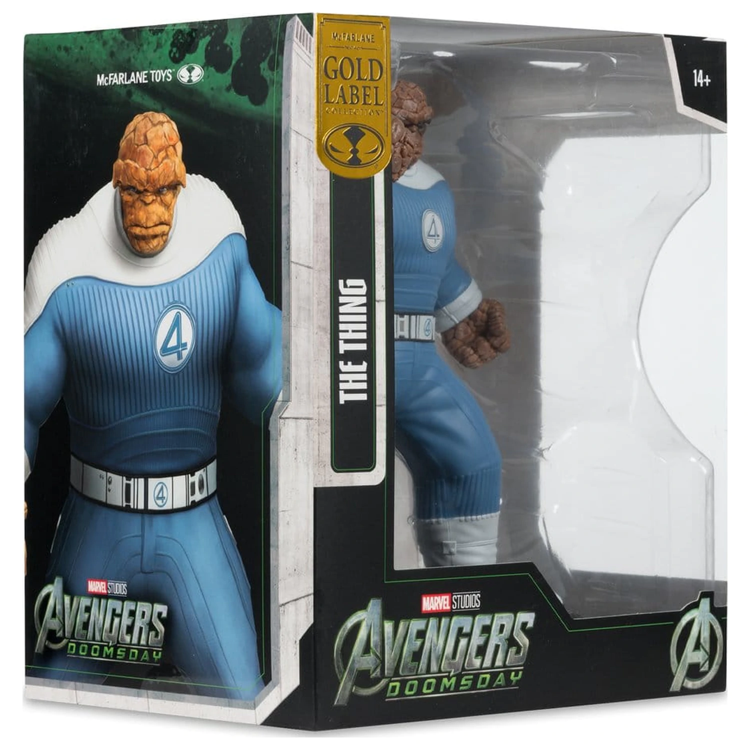 Statuie Marvel Studios 1/10 The Thing (Avengers: Doomsday) (Gold Label) 19 cm poza produsului