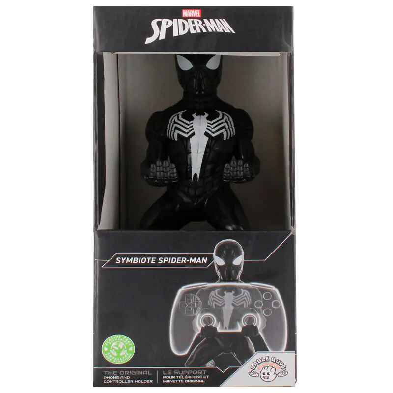 Figurină Marvel Symbiote Spider-Man suport de prindere Cable guy 21cm poza produsului