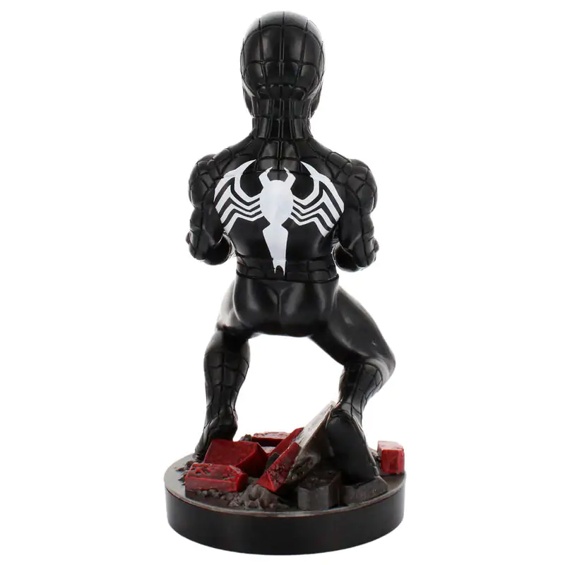 Figurină Marvel Symbiote Spider-Man suport de prindere Cable guy 21cm poza produsului