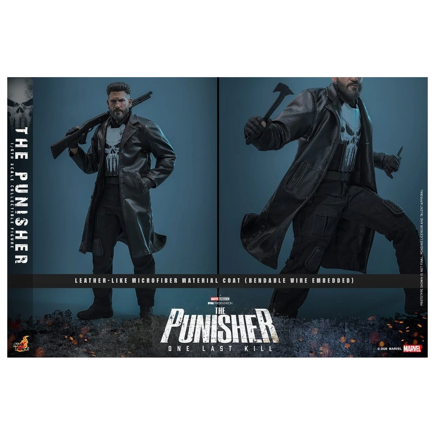 Marvel Television Masterpiece Figurina de actiune 1/6 The Punisher 31 cm poza produsului
