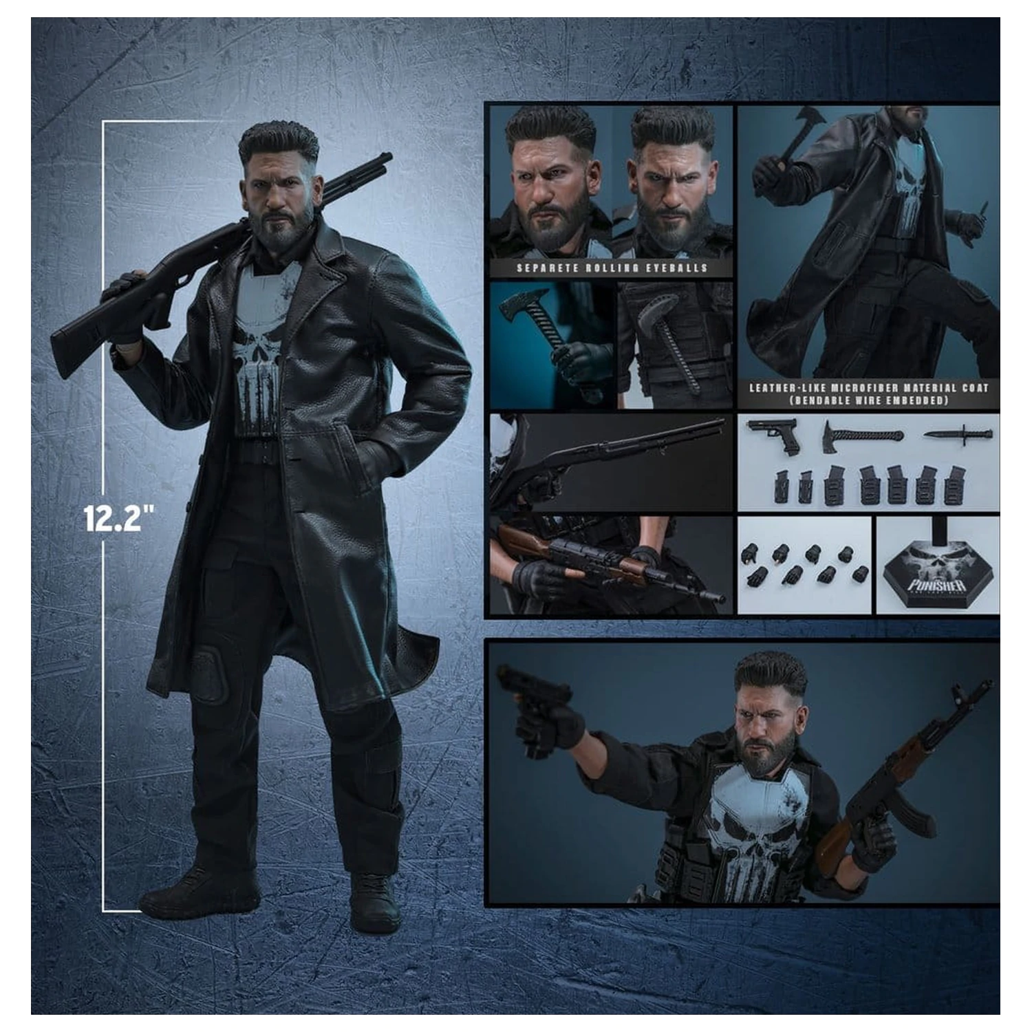 Marvel Television Masterpiece Figurina de actiune 1/6 The Punisher 31 cm poza produsului