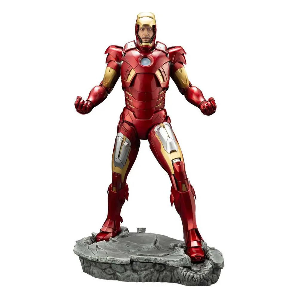 Statuie din PVC Marvel The Avengers ARTFX 1/6 Iron Man Mark 7 32 cm poza produsului