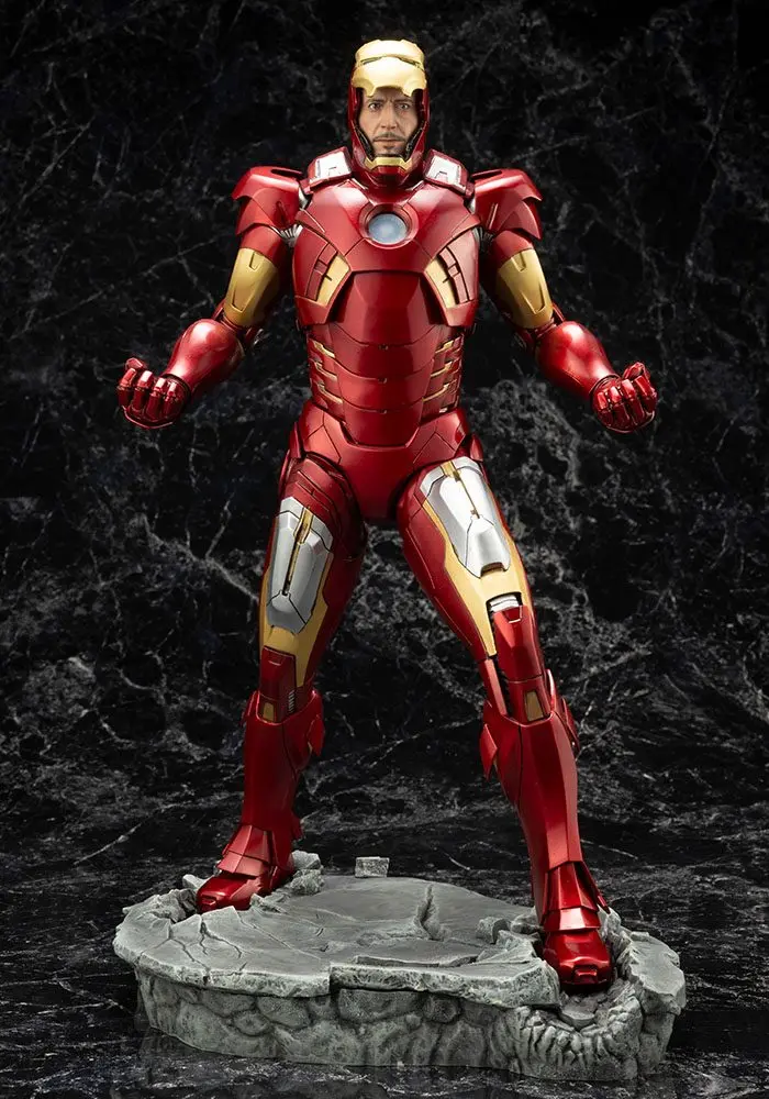 Statuie din PVC Marvel The Avengers ARTFX 1/6 Iron Man Mark 7 32 cm poza produsului