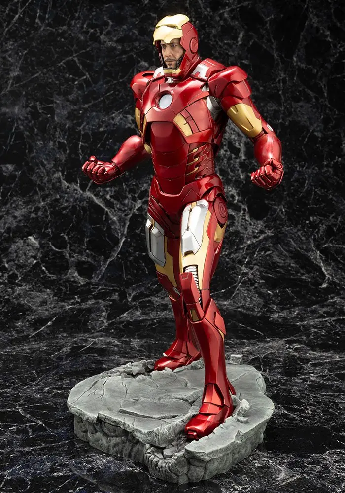 Statuie din PVC Marvel The Avengers ARTFX 1/6 Iron Man Mark 7 32 cm poza produsului