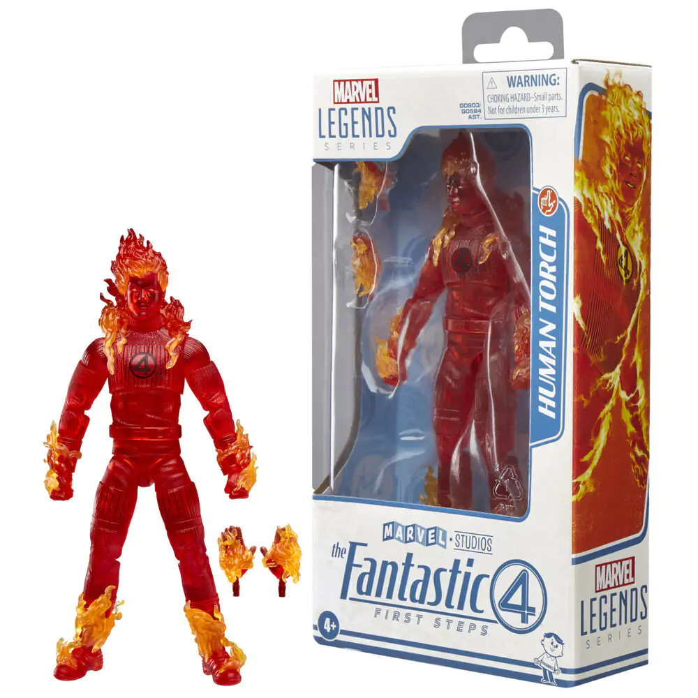 Figurină Marvel The Fantastic 4 Human Torch 15 cm poza produsului