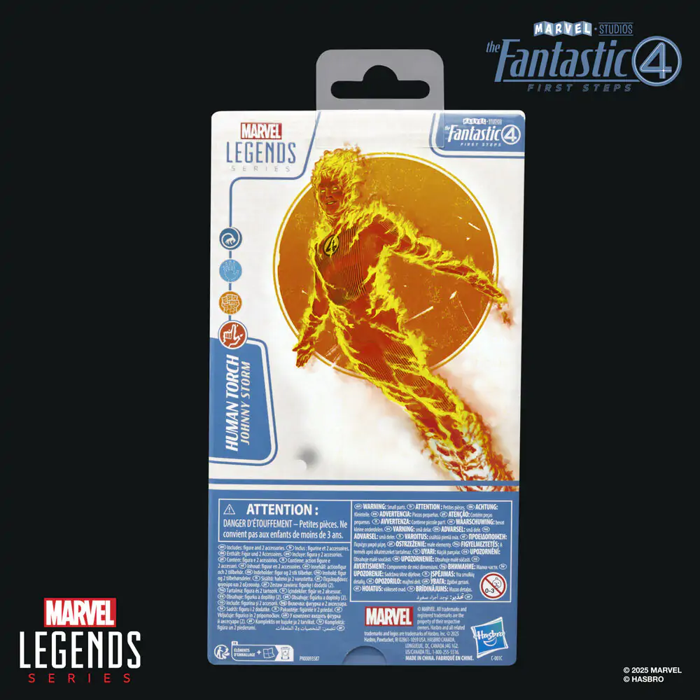 Figurină Marvel The Fantastic 4 Human Torch 15 cm poza produsului