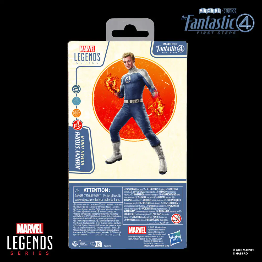 Marvel The Fantastic 4 Johnny Storm figurină 15cm poza produsului