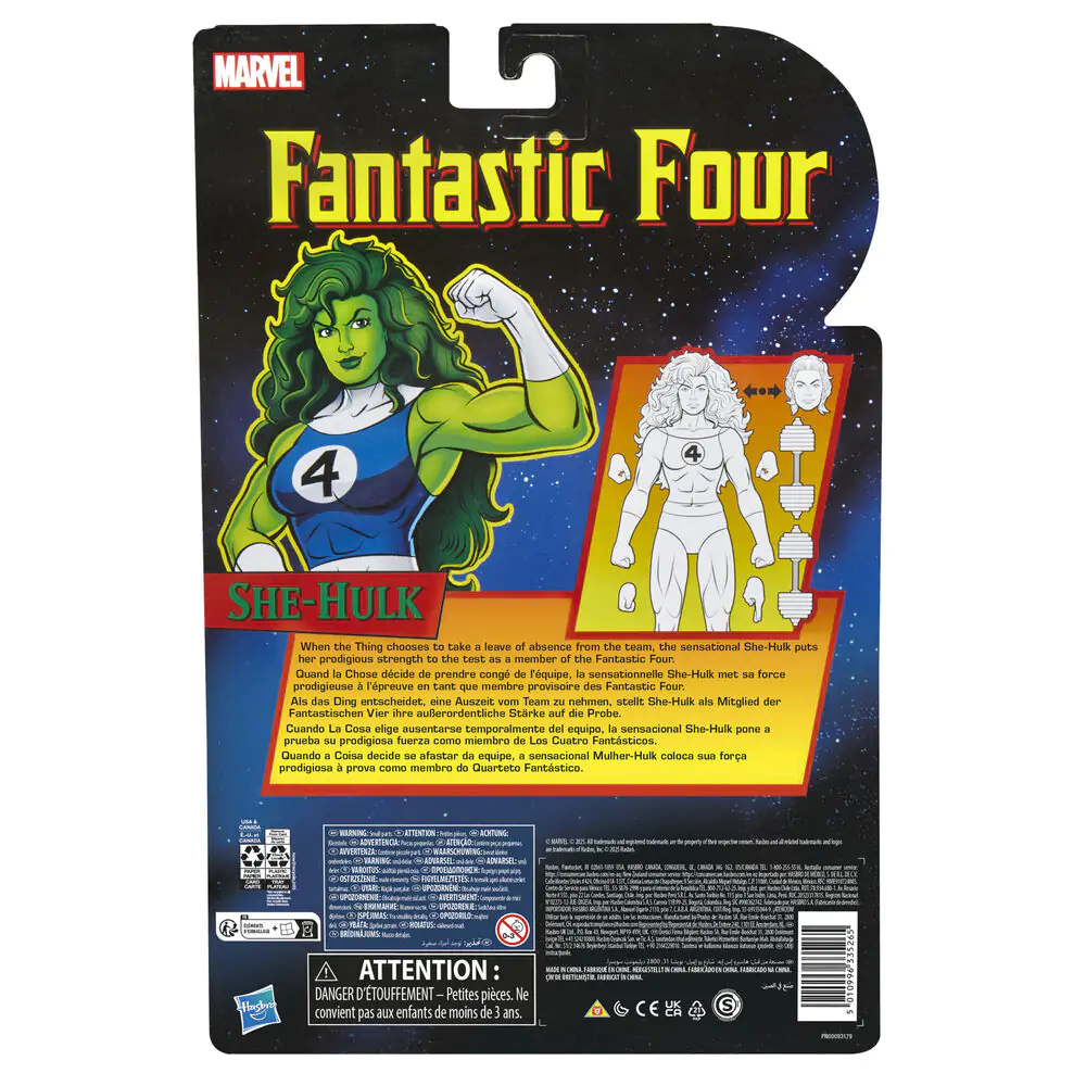 Marvel The Fantastic 4 Figurina She-Hulk 15cm poza produsului