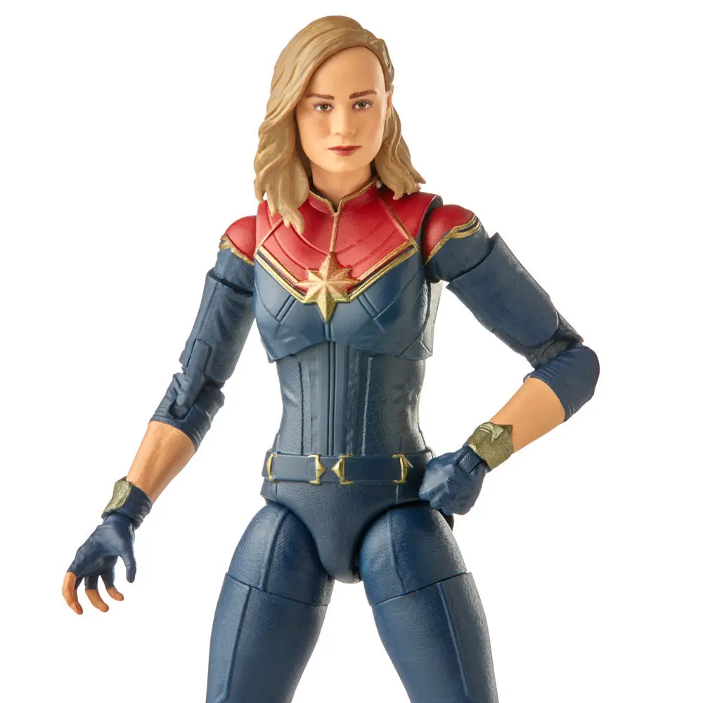 Figurină de acțiune Marvel Legends Captain Marvel (BAF: Totally Awesome Hulk) 15 cm poza produsului