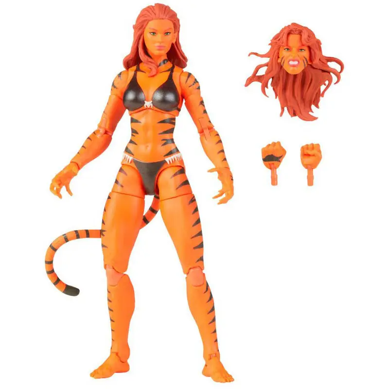 Figurină de acțiune Marvel Legends Series 2022 Marvel's Tigra 15 cm poza produsului