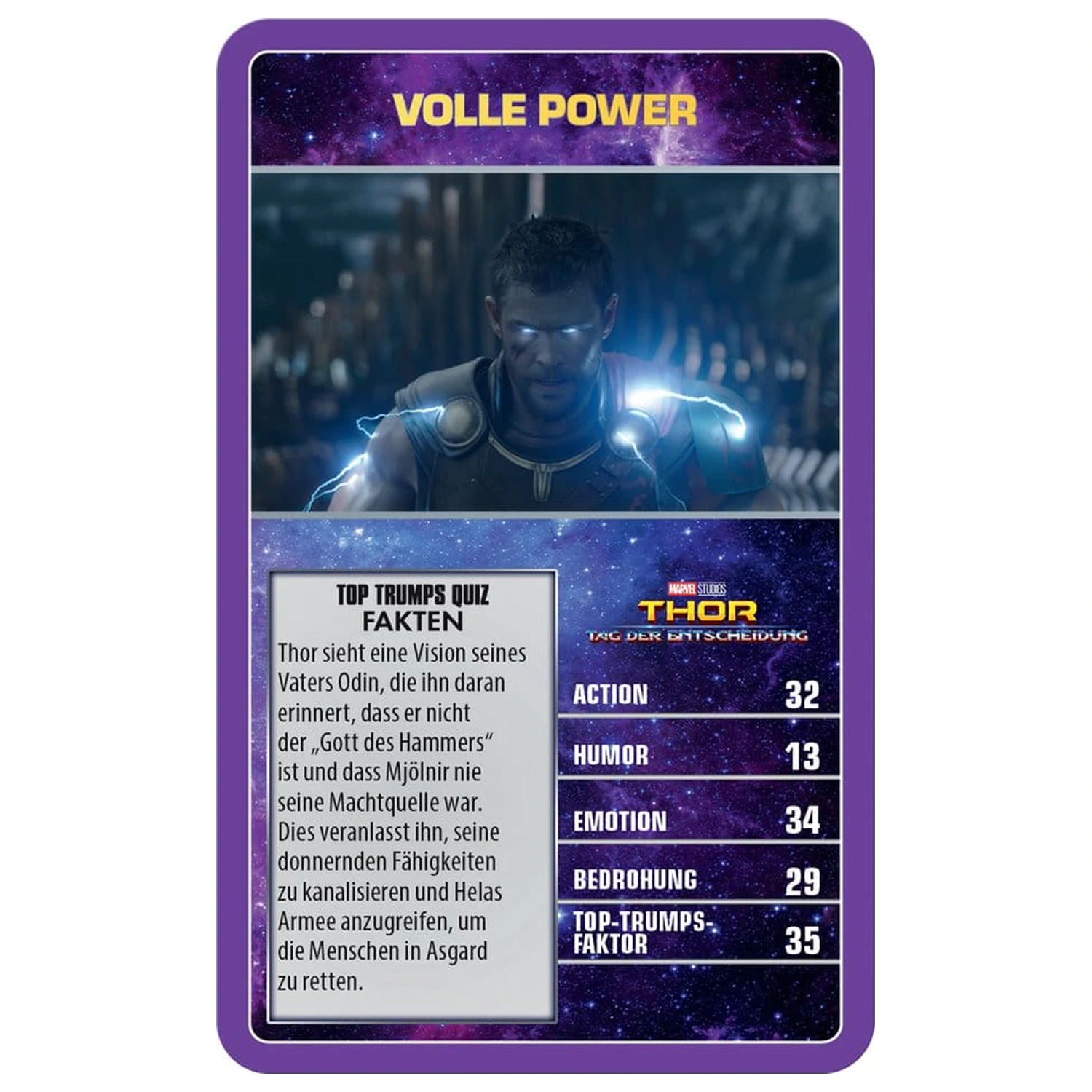 Marvel Card Game Top Trumps Collectables Versiunea Germana poza produsului