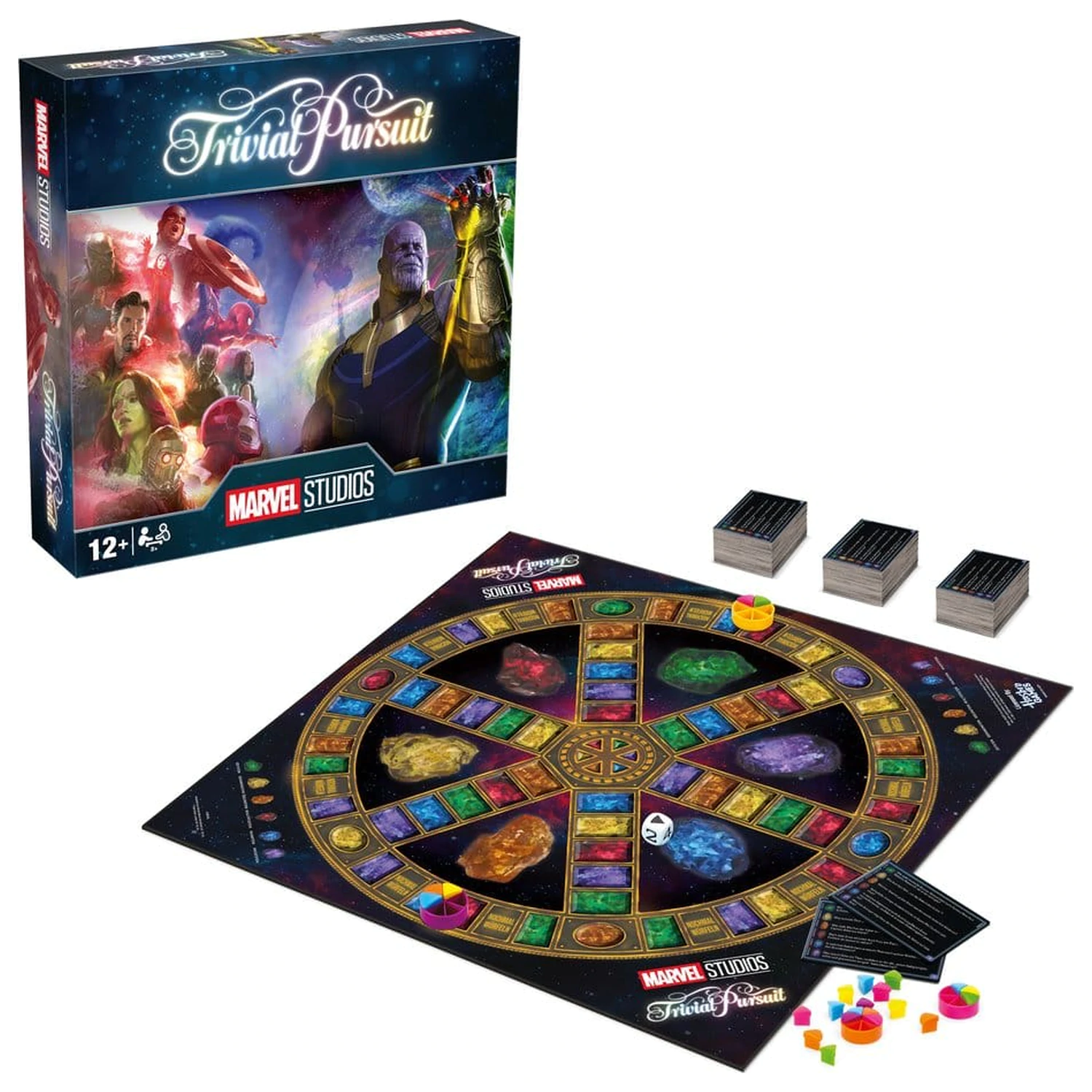 Marvel Board Game Trivial Pursuit Universe XL *Versiune Germană* poza produsului
