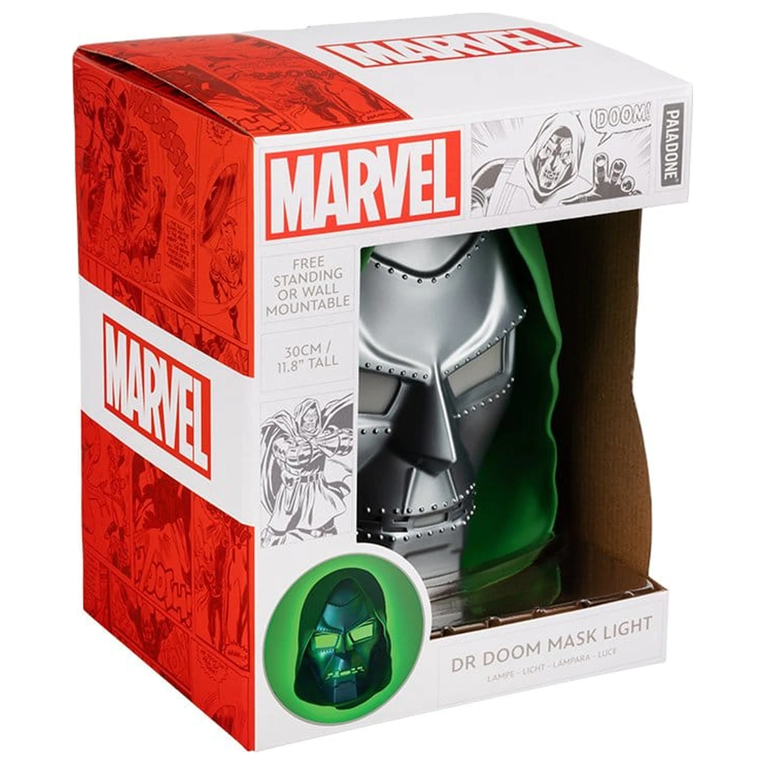 Marvel Universe Light Dr Doom Masca 30 cm poza produsului