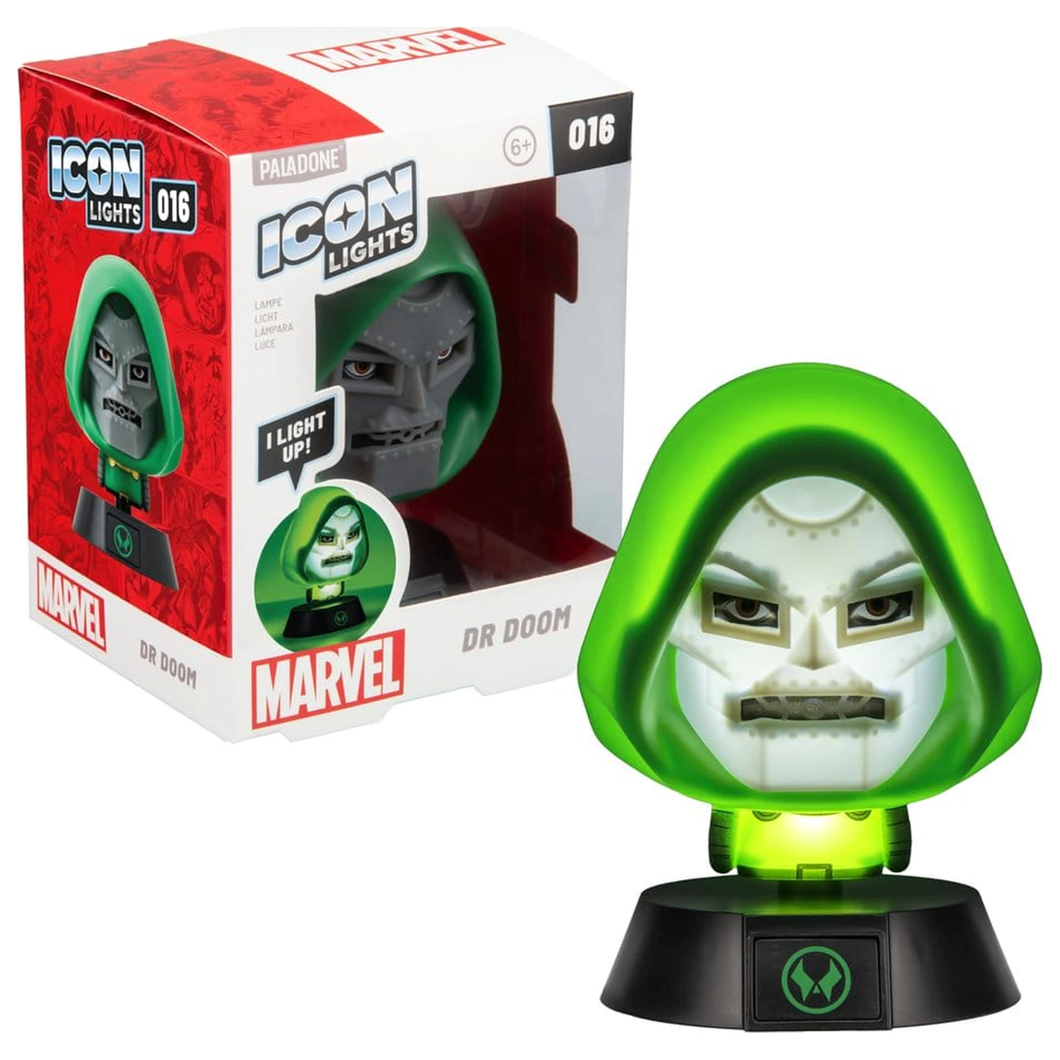 Marvel Universe Icon Lampa Dr Doom 11 cm poza produsului
