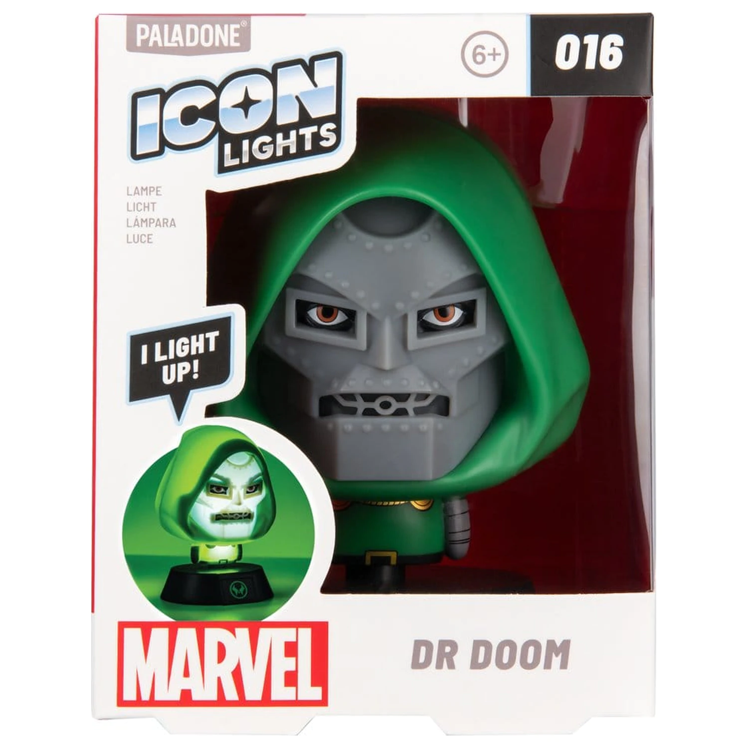 Marvel Universe Icon Lampa Dr Doom 11 cm poza produsului