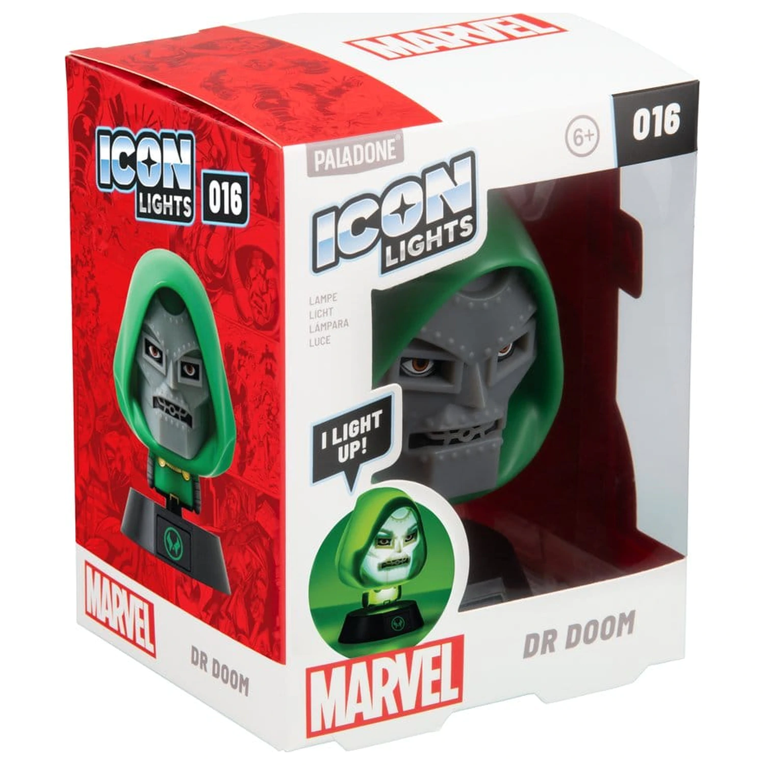 Marvel Universe Icon Lampa Dr Doom 11 cm poza produsului