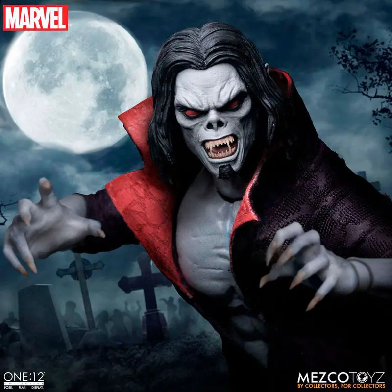 Figurină de acțiune luminoasă Marvel Universe 1/12 Morbius 17 cm poza produsului