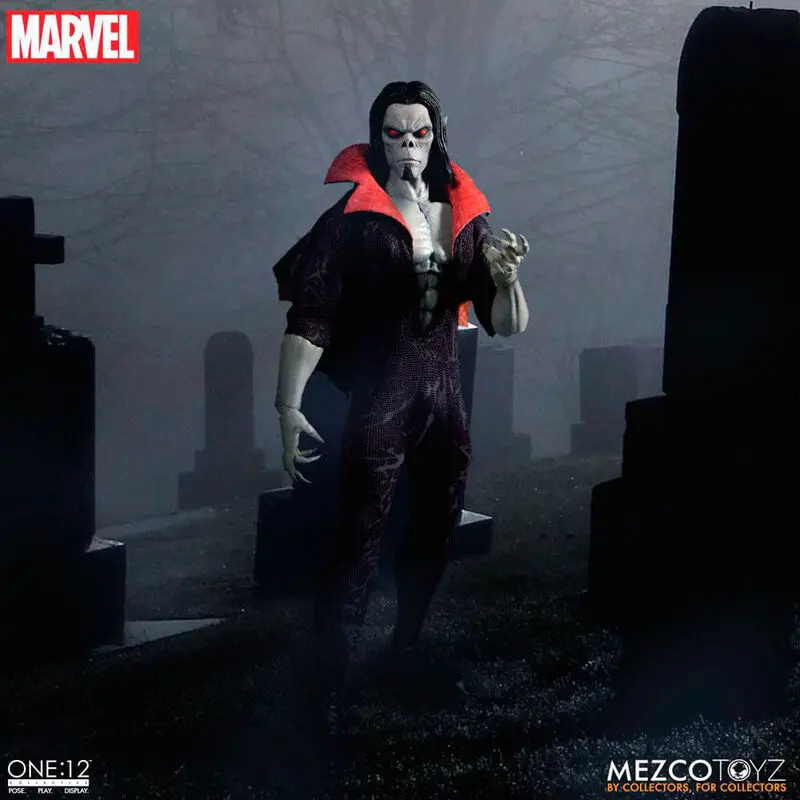 Figurină de acțiune luminoasă Marvel Universe 1/12 Morbius 17 cm poza produsului