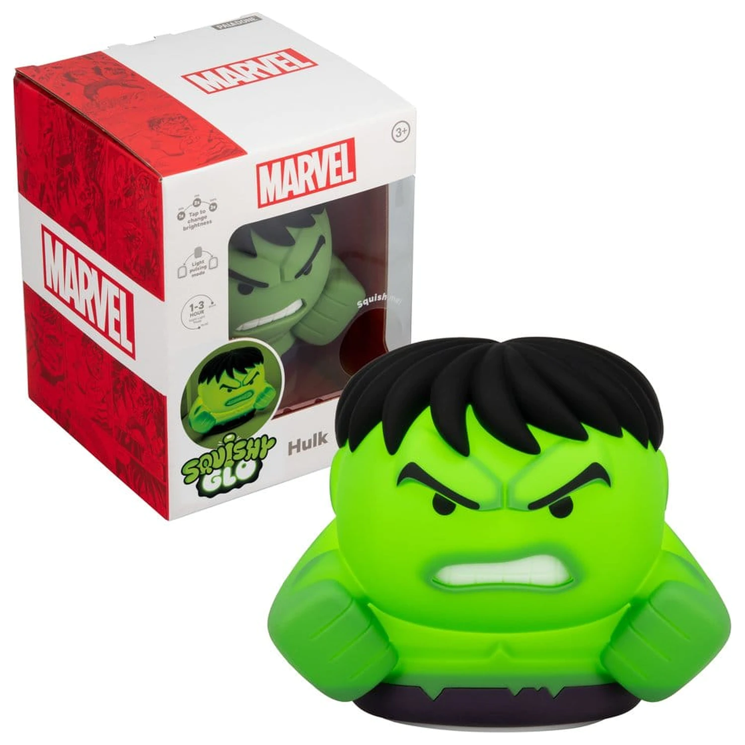 Marvel Universe Jucarie SquishyGlo din silicon Light Hulk 15 cm poza produsului