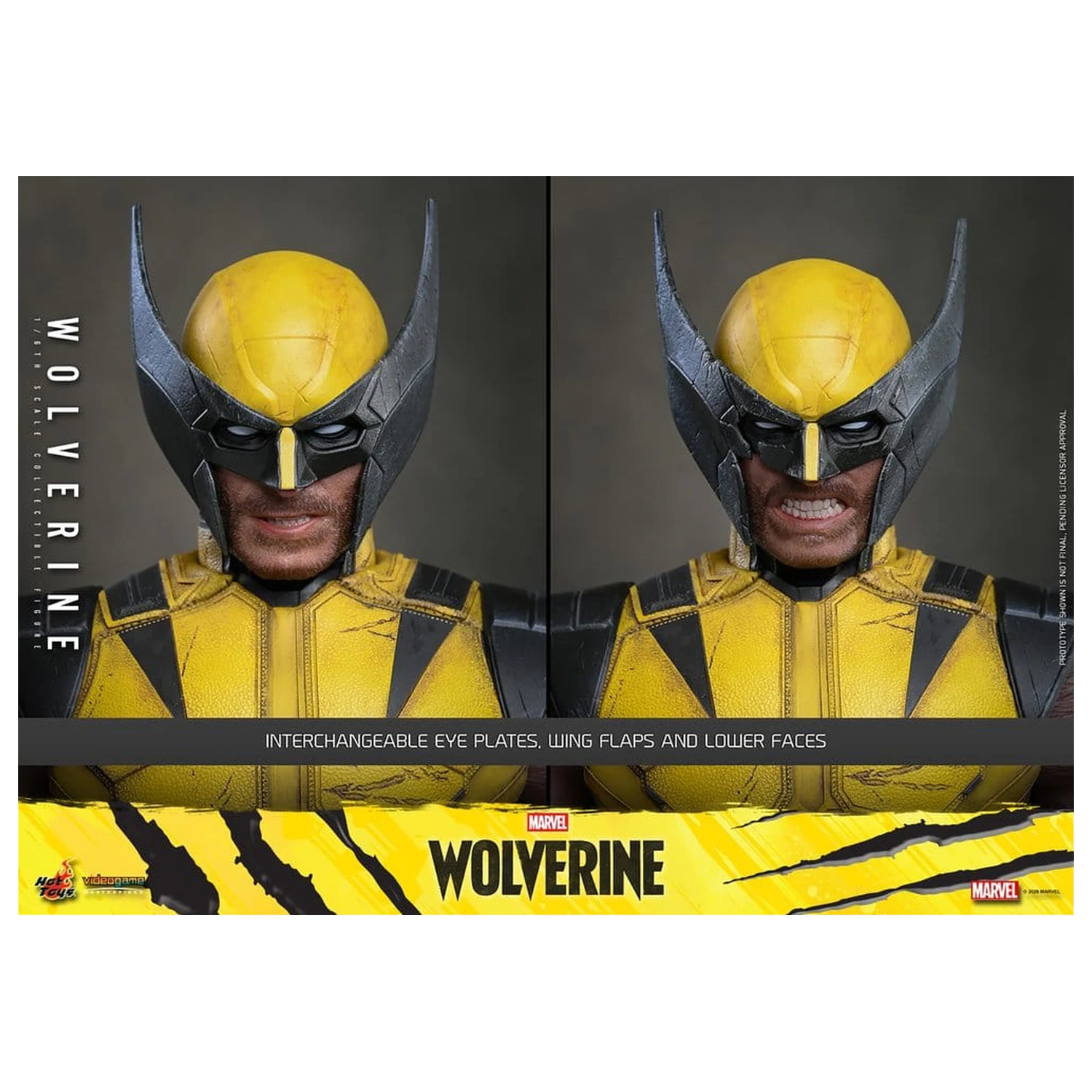 Marvel Video Game Masterpiece Figurina de actiune 1/6 Wolverine 29 cm poza produsului