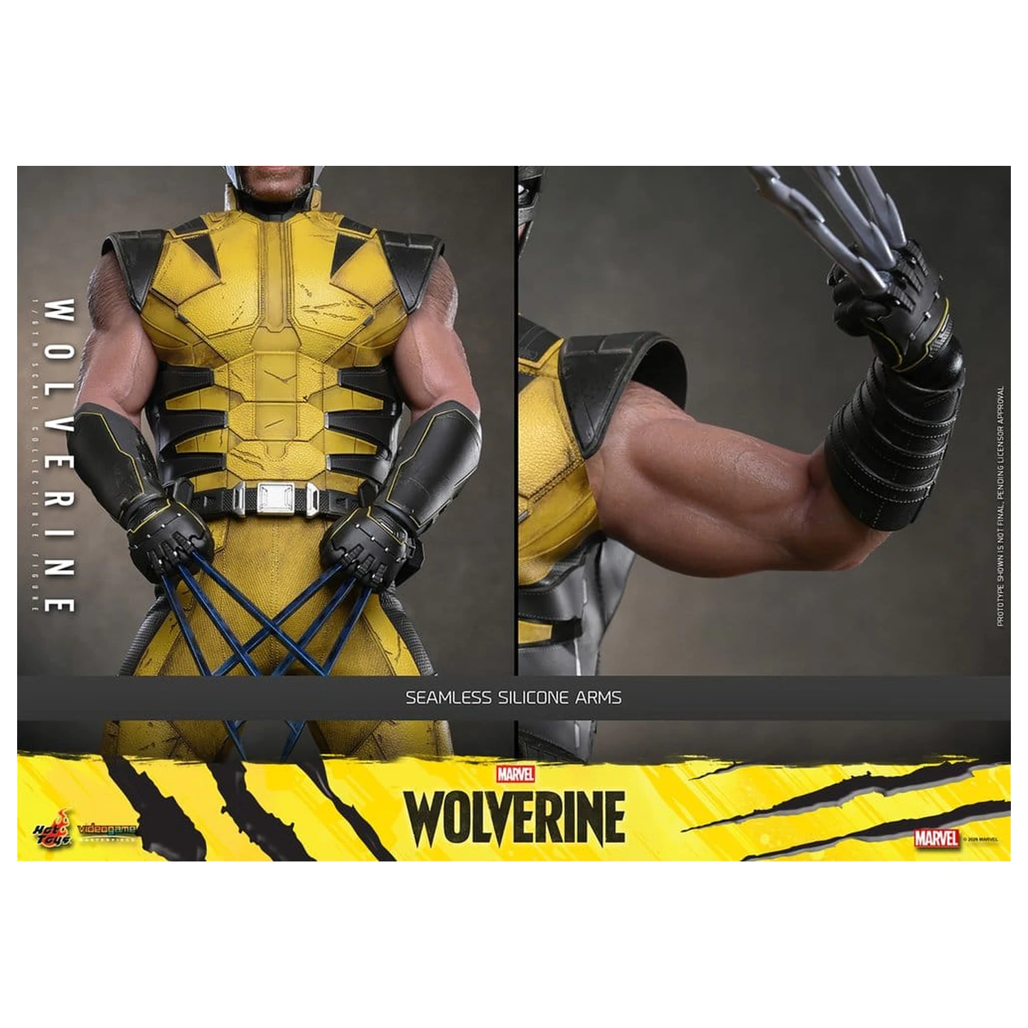 Marvel Video Game Masterpiece Figurina de actiune 1/6 Wolverine 29 cm poza produsului