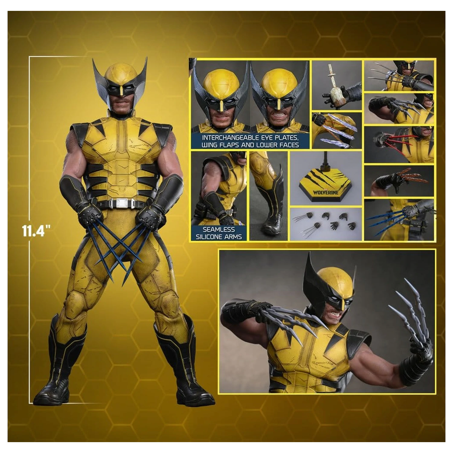Marvel Video Game Masterpiece Figurina de actiune 1/6 Wolverine 29 cm poza produsului