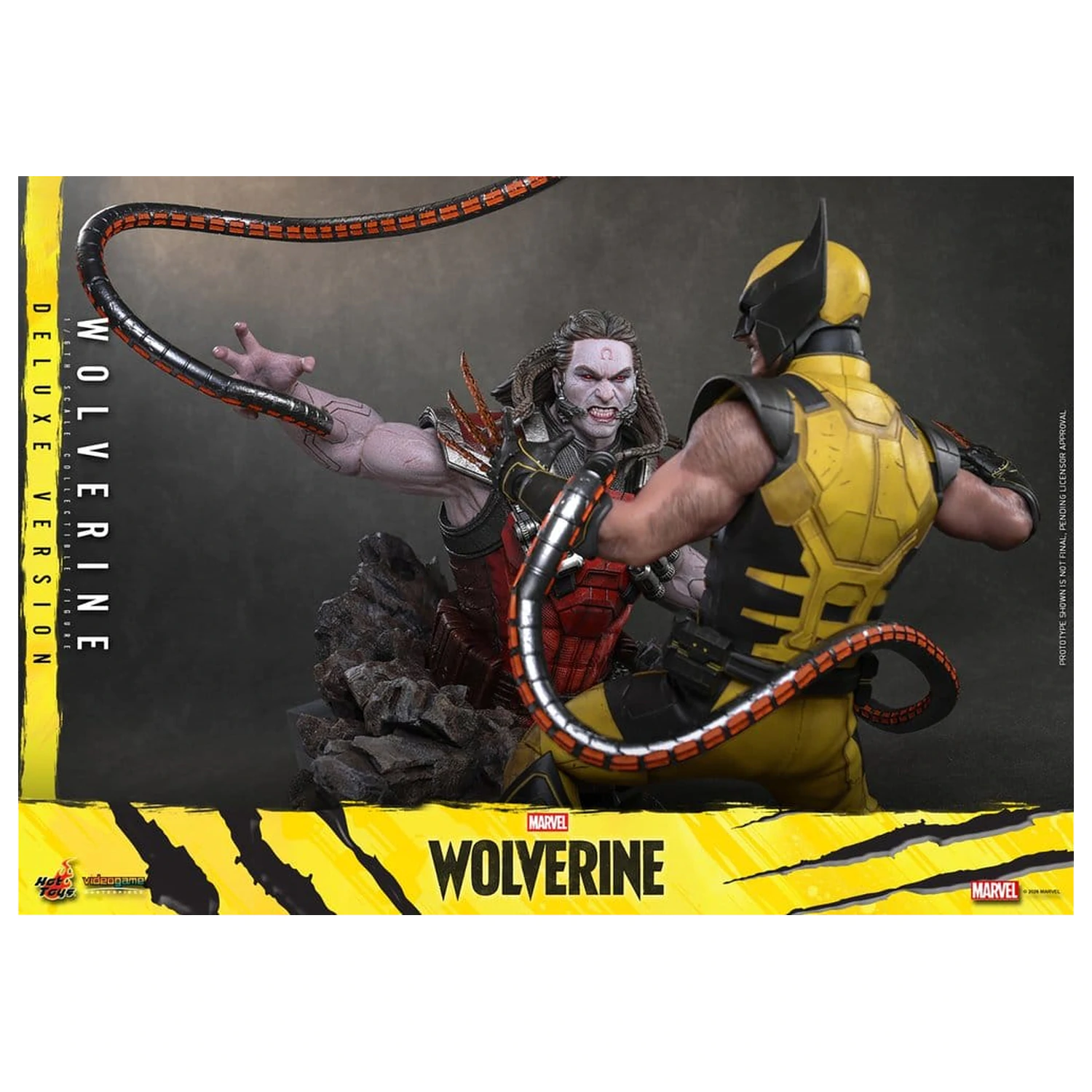 Marvel Video Game Masterpiece Figurina de actiune 1/6 Wolverine (Deluxe Version) 29 cm poza produsului