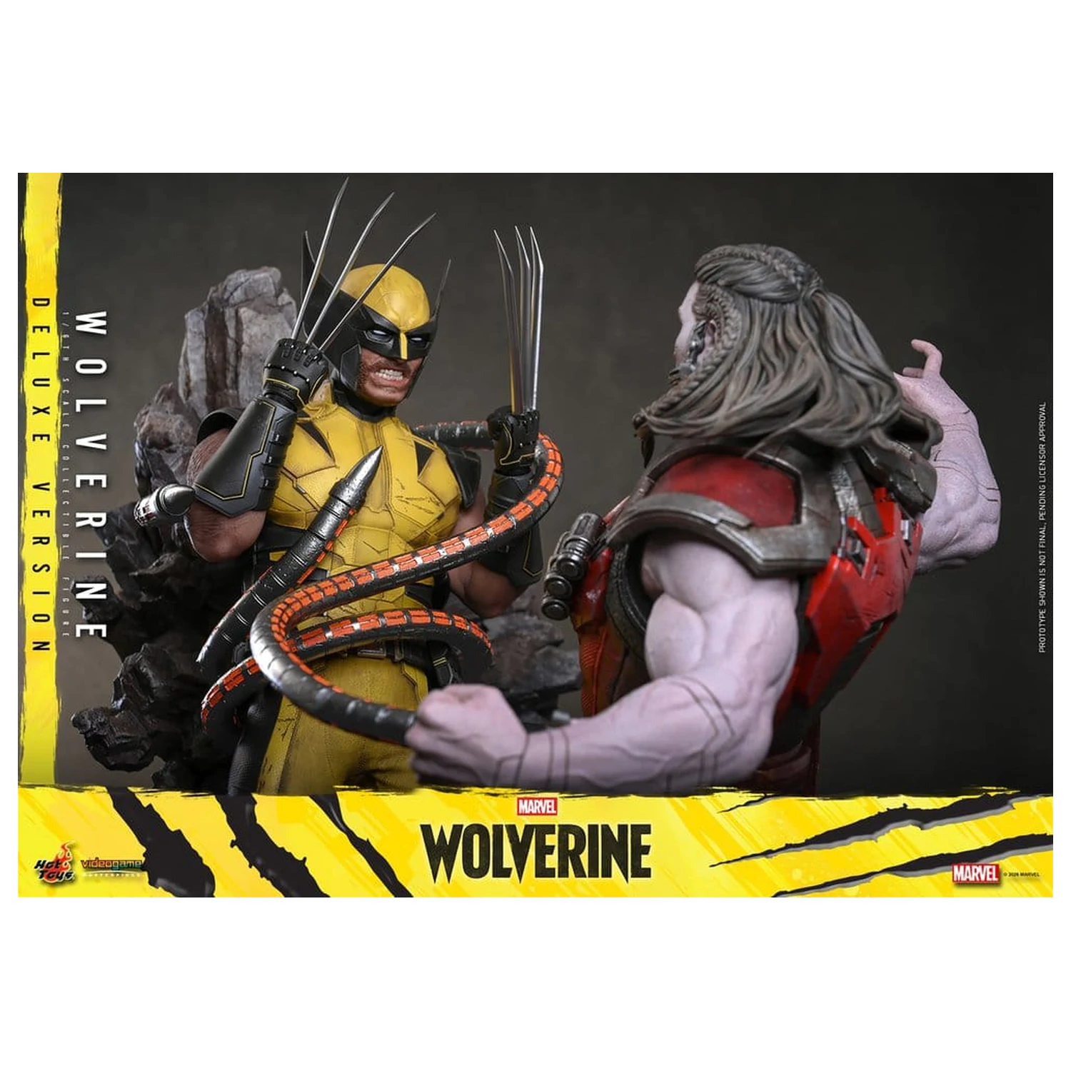 Marvel Video Game Masterpiece Figurina de actiune 1/6 Wolverine (Deluxe Version) 29 cm poza produsului