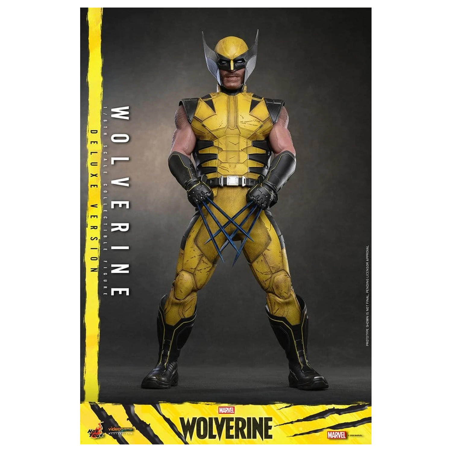 Marvel Video Game Masterpiece Figurina de actiune 1/6 Wolverine (Deluxe Version) 29 cm poza produsului