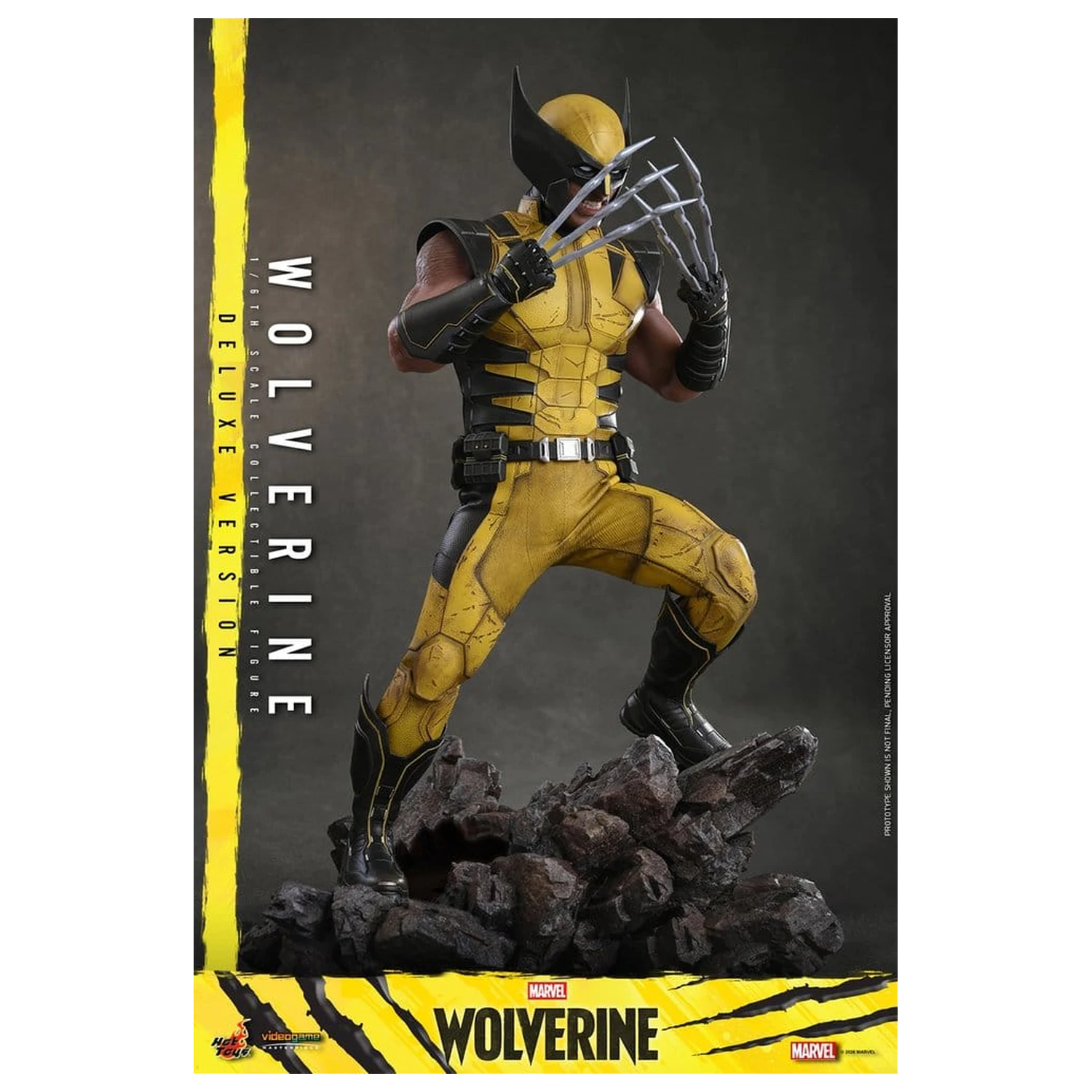Marvel Video Game Masterpiece Figurina de actiune 1/6 Wolverine (Deluxe Version) 29 cm poza produsului