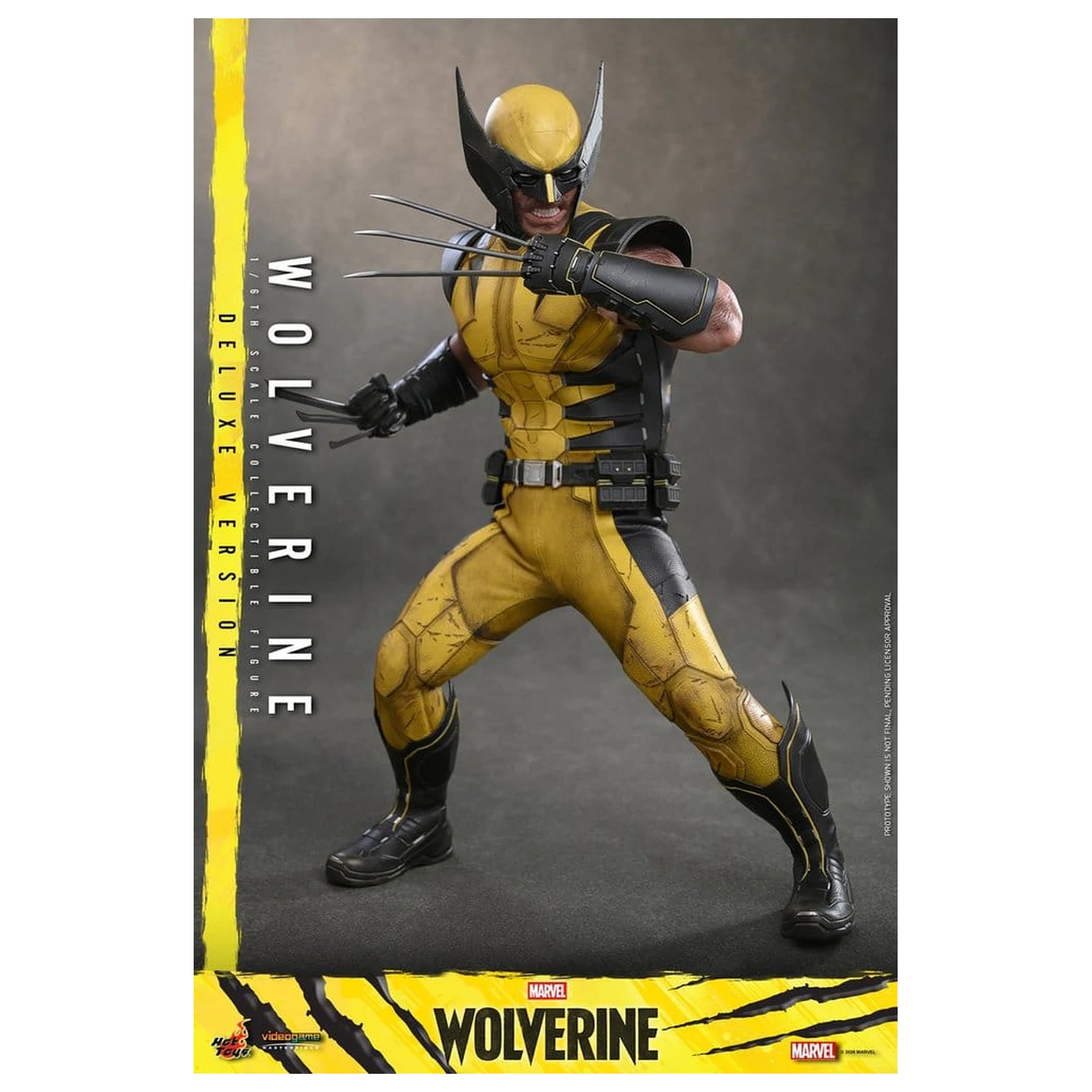 Marvel Video Game Masterpiece Figurina de actiune 1/6 Wolverine (Deluxe Version) 29 cm poza produsului