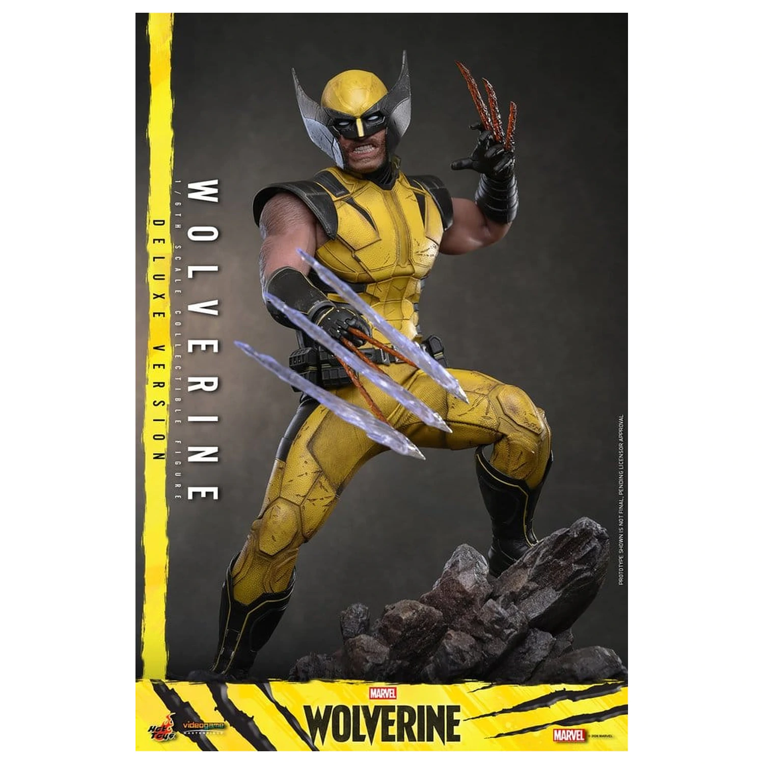 Marvel Video Game Masterpiece Figurina de actiune 1/6 Wolverine (Deluxe Version) 29 cm poza produsului