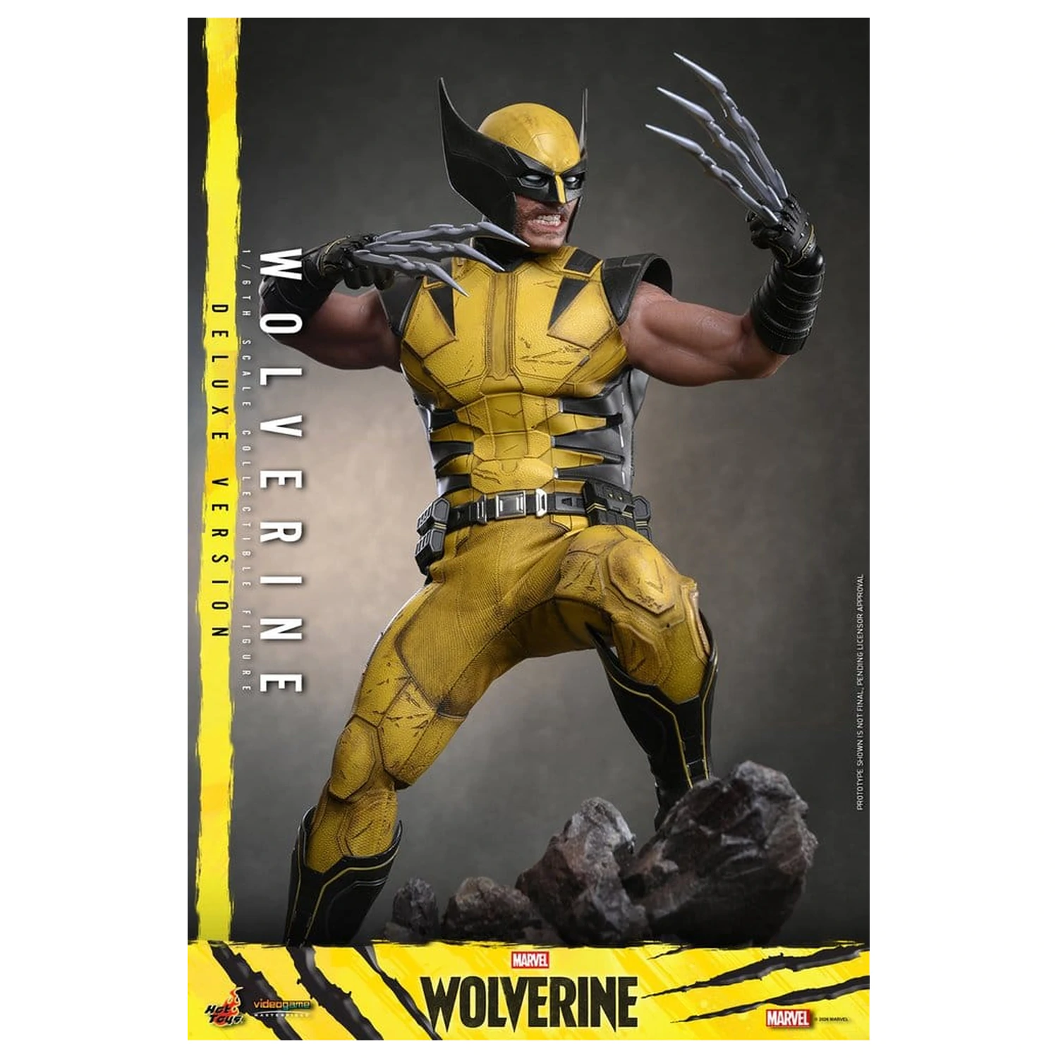 Marvel Video Game Masterpiece Figurina de actiune 1/6 Wolverine (Deluxe Version) 29 cm poza produsului