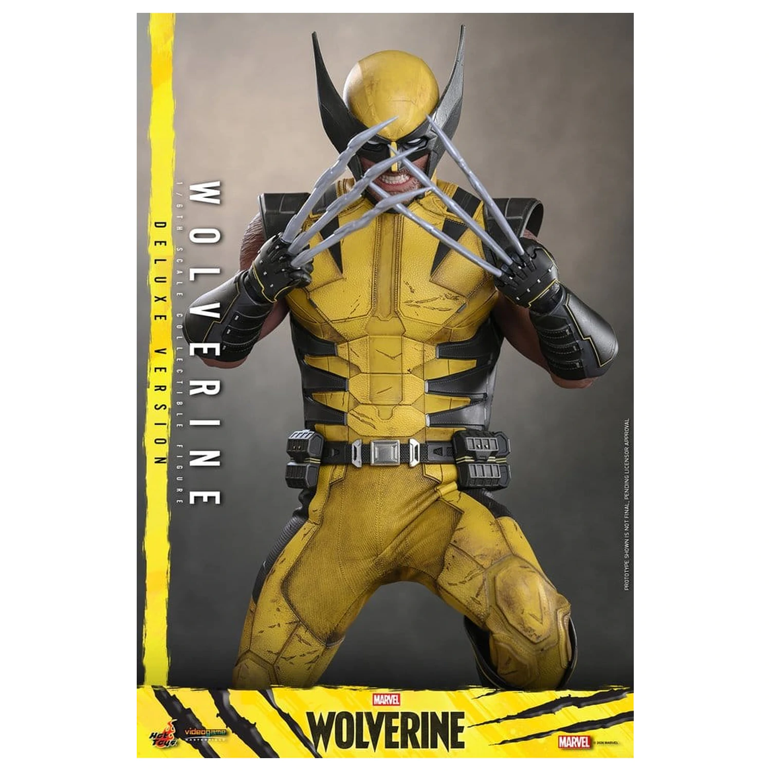 Marvel Video Game Masterpiece Figurina de actiune 1/6 Wolverine (Deluxe Version) 29 cm poza produsului