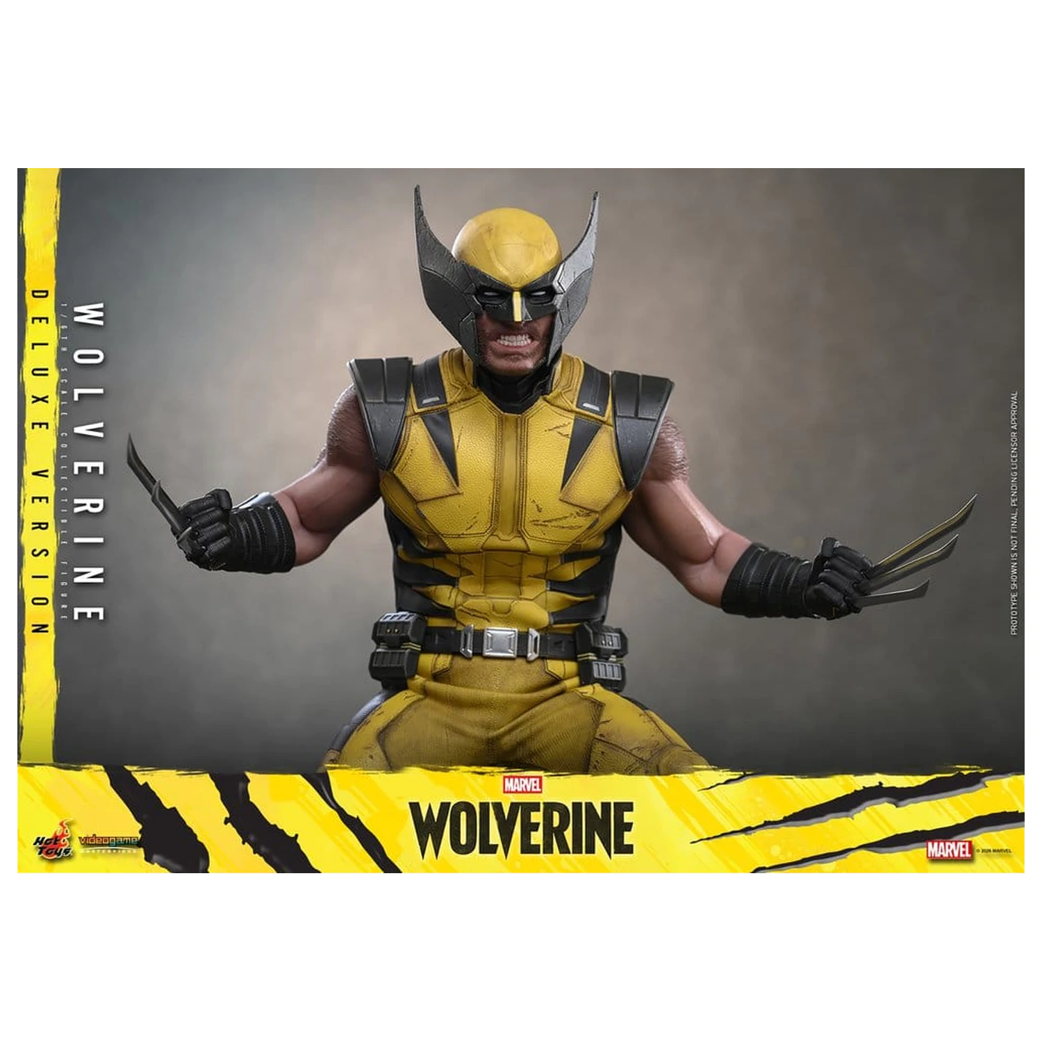 Marvel Video Game Masterpiece Figurina de actiune 1/6 Wolverine (Deluxe Version) 29 cm poza produsului