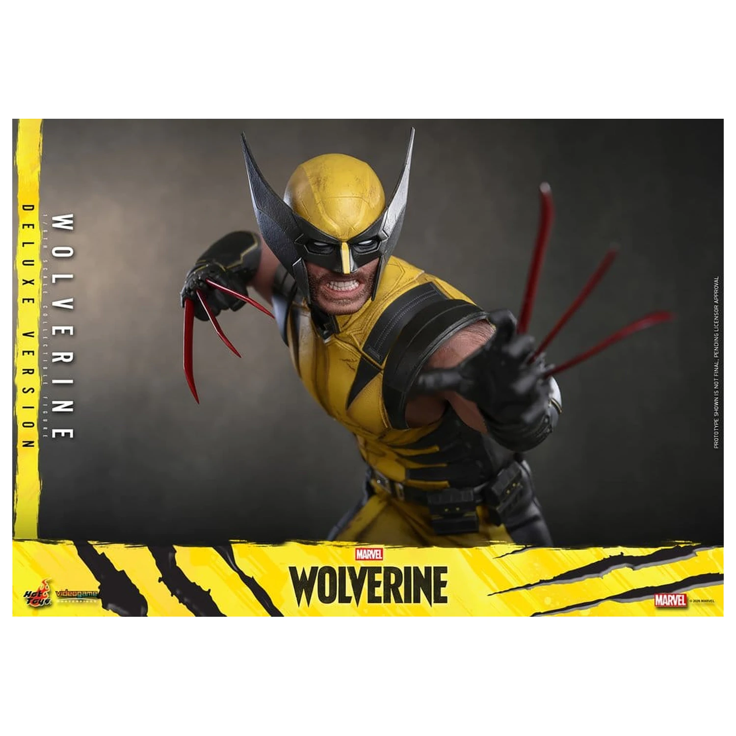Marvel Video Game Masterpiece Figurina de actiune 1/6 Wolverine (Deluxe Version) 29 cm poza produsului