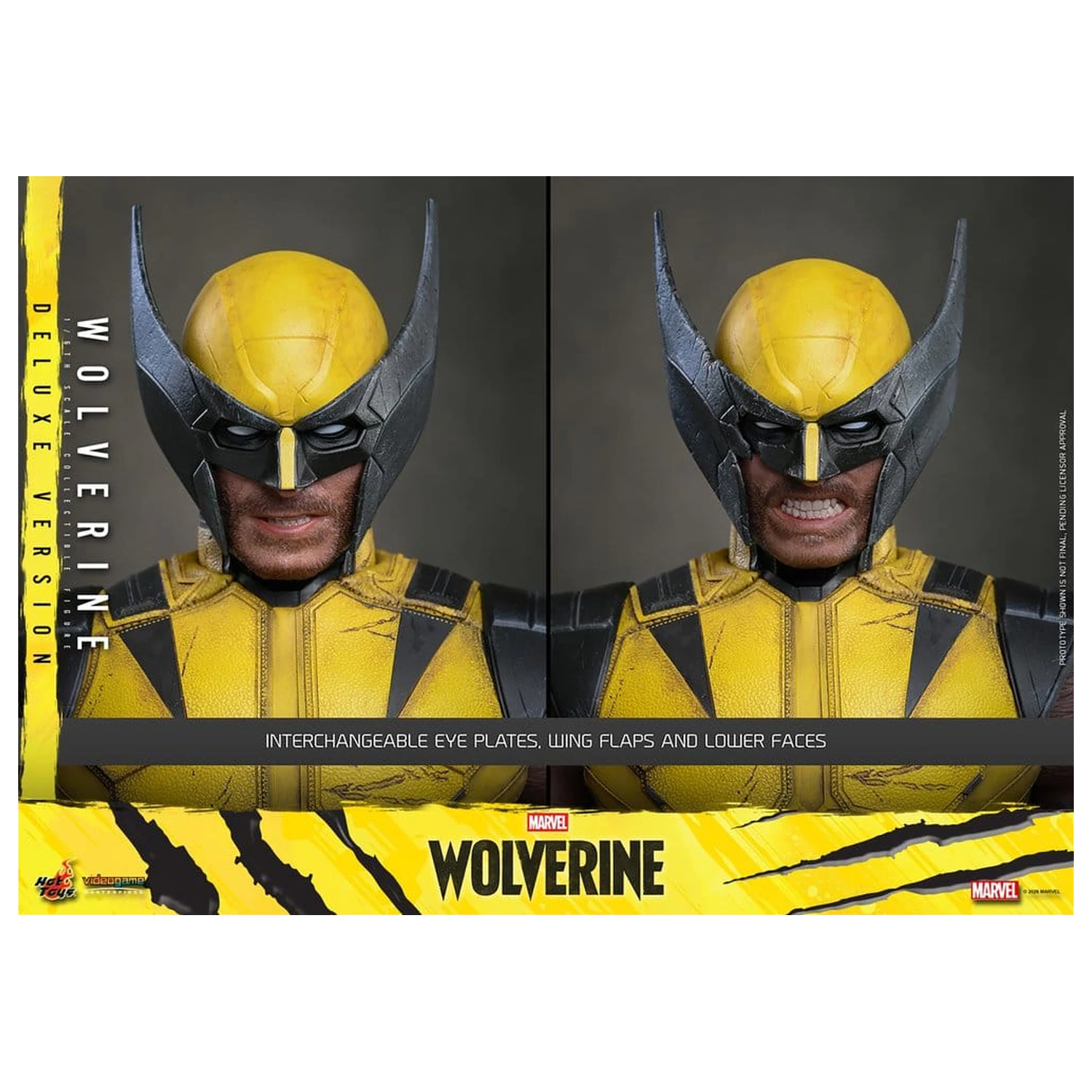 Marvel Video Game Masterpiece Figurina de actiune 1/6 Wolverine (Deluxe Version) 29 cm poza produsului