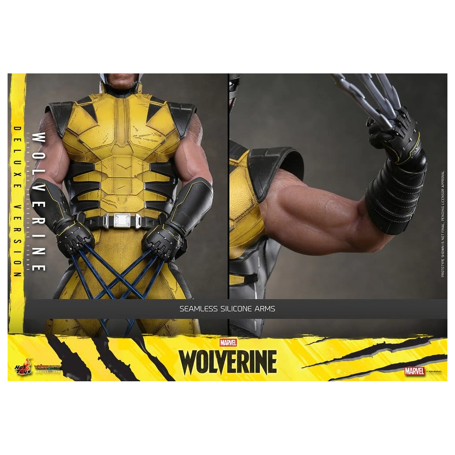Marvel Video Game Masterpiece Figurina de actiune 1/6 Wolverine (Deluxe Version) 29 cm poza produsului