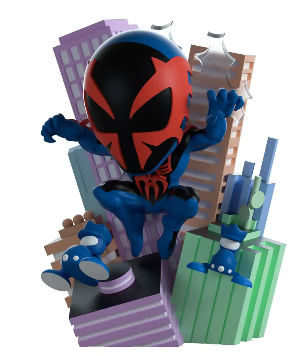 Marvel Vinyl Diorama Spider-Man 2099 12 cm poza produsului