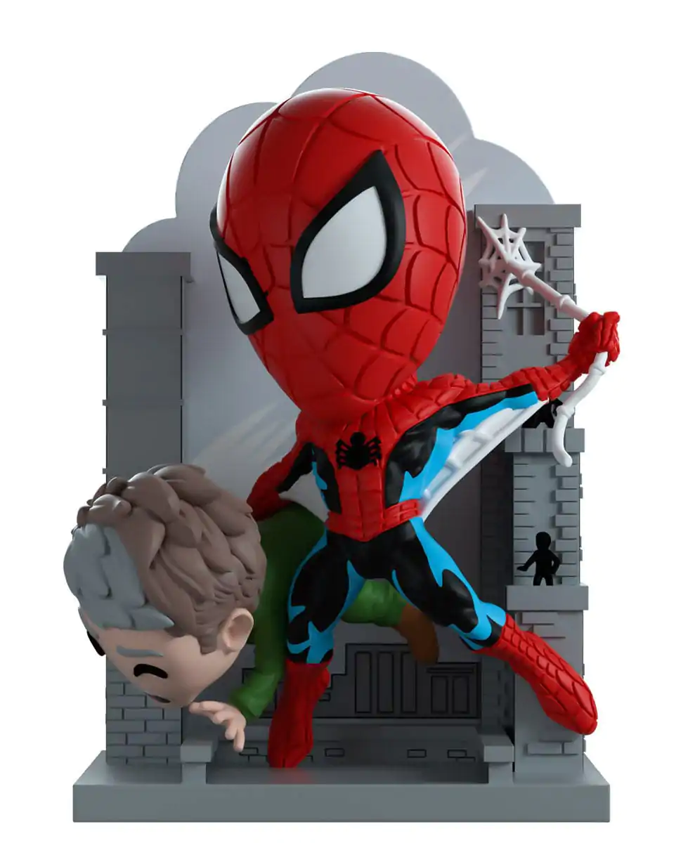 Marvel Vinyl Dioramă Spider-Man 12 cm poza produsului