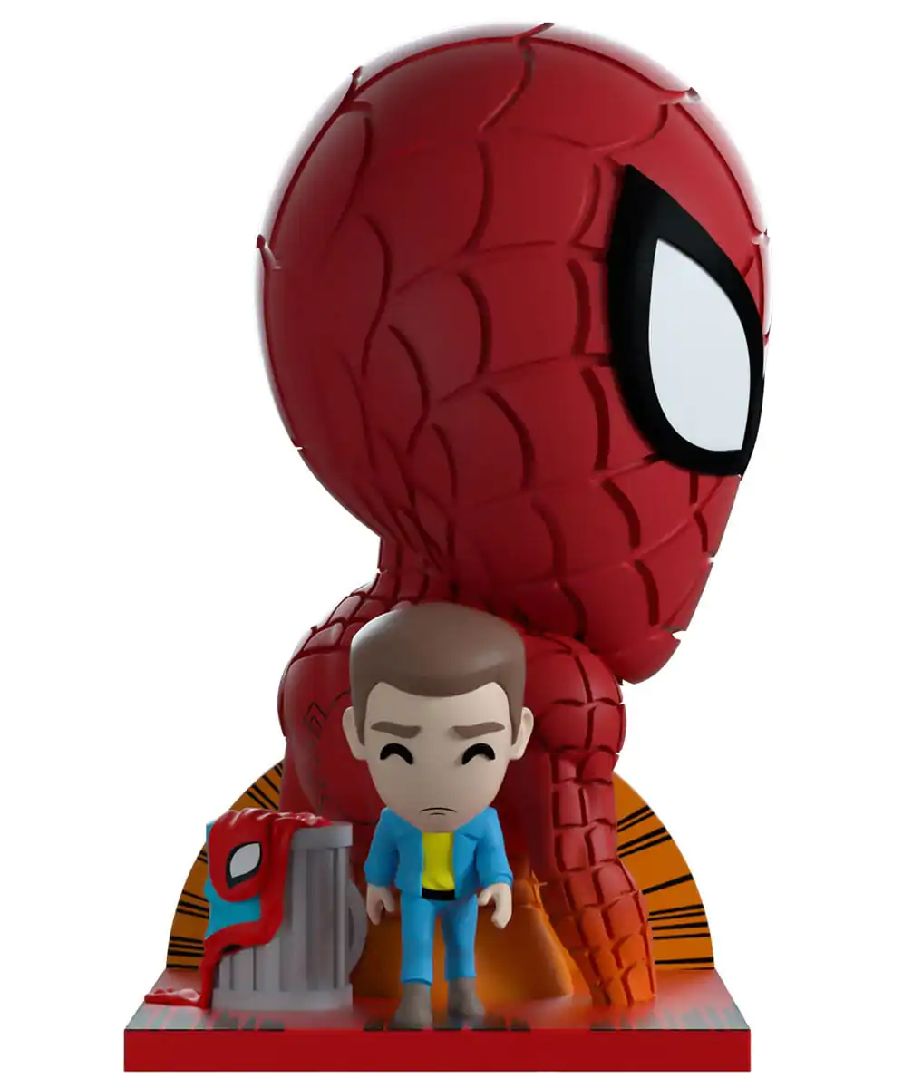 Marvel Vinyl Diorama Spider-Man Peter Parker 11 cm poza produsului
