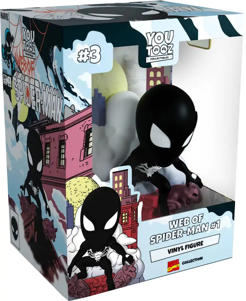 Marvel Vinyl Diorama Web of Spider-Man 12 cm poza produsului